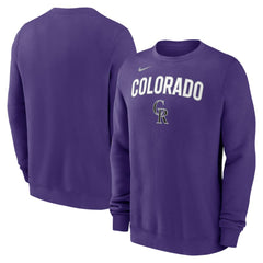 Colorado Rockies Sweatshirt - Purple | Nike