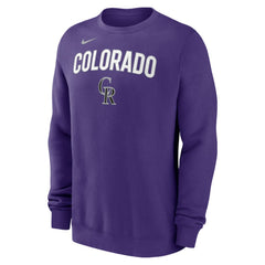 Colorado Rockies Sweatshirt - Purple | Nike