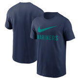 Seattle Mariners Swoosh T-Shirt - Navy | Nike