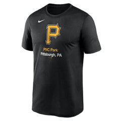 Pittsburgh Pirates Stadium Legend Performance T-Shirt - Black | Nike