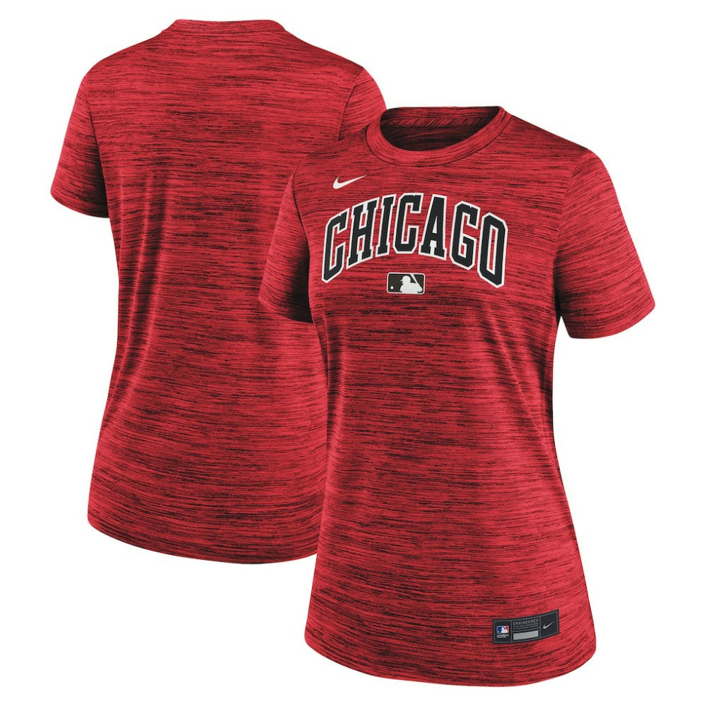 Chicago White Sox Women's 2025 City Connect Authentic Collection Velocity Dri-FIT T-Shirt - Red | Nike