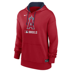 Los Angeles Angels Women's Authentic Collection Therma-FIT Hoodie - Red | Nike
