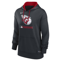 Cleveland Guardians Women's Authentic Collection Therma-FIT Hoodie - Navy | Nike