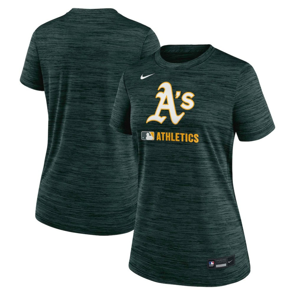 Athletics Women's Authentic Collection Velocity Dri-FIT T-Shirt - Green | Nike