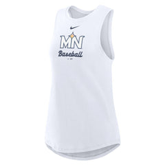 Minnesota Twins Women's City Connect Tricode High Neck Dri-FIT Tank Top - White | Nike