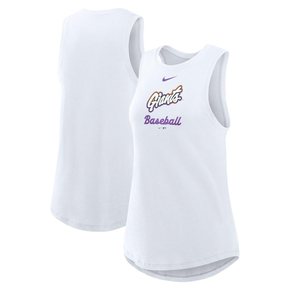 San Francisco Giants Women's City Connect Tricode High Neck Dri-FIT Tank Top - White | Nike
