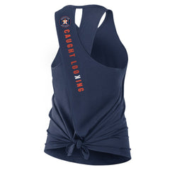 Houston Astros Open-Back Crisscross Dri-FIT Tank Top - Navy | Nike