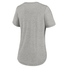 St. Louis Cardinals Women's Script Tri-Blend T-Shirt - Heather Gray | Nike