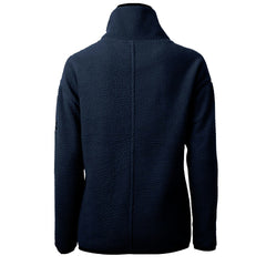 Los Angeles Dodgers Cutter & Buck Women's Cascade Eco Sherpa Fleece Half-Zip Pullover Jacket - Navy