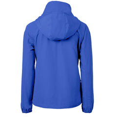 New York Mets Cutter & Buck Women's Charter Eco Recycled Full-Zip Jacket - Royal