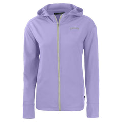Colorado Rockies Cutter & Buck Women's Daybreak Eco Recycled Full-Zip Hoodie Jacket - Purple