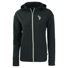Athletics Cutter & Buck Women's Daybreak Eco Recycled Full-Zip Hoodie Jacket - Black