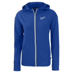 Kansas City Royals Cutter & Buck Women's Daybreak Eco Recycled Full-Zip Hoodie Jacket - Royal