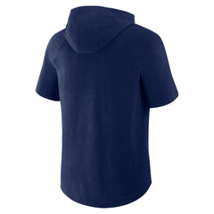 Seattle Mariners Clubhouse Optimal Play Raglan Hoodie T-Shirt - Navy