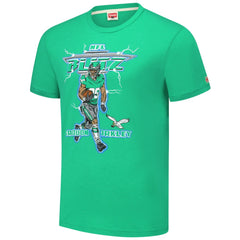 NFL Philadelphia Eagles Saquon Barkley Homage Unisex NFL Blitz Player Tri-Blend T-Shirt