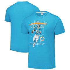 NFL Miami Dolphins Dan Marino Homage Unisex NFL Blitz Retired Player Tri-Blend T-Shirt