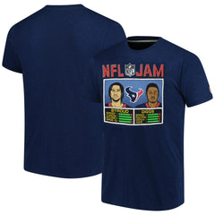 NFL Houston Texans C.J. Stroud & Stefon Diggs Homage Unisex NFL Jam Tri-Blend T-Shirt