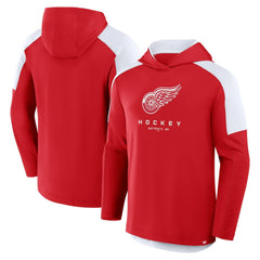 Detroit Red Wings Fanatics Meta Game Transitional Pullover Hoodie