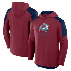Colorado Avalanche Fanatics Meta Game Transitional Pullover Hoodie