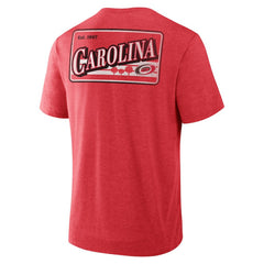 Carolina Hurricanes Fanatics Fan Lanes Tri-Blend T-Shirt