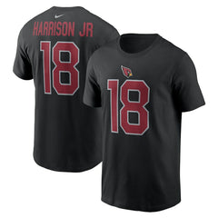 NFL Arizona Cardinals Marvin Harrison Jr. Player Name & Number T-Shirt