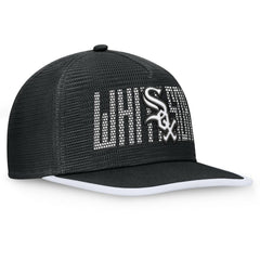 Chicago White Sox Let's Glow Line Drive Snapback Hat - Black