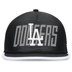 Los Angeles Dodgers Let's Glow Line Drive Snapback Hat - Black