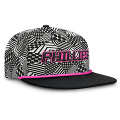 Philadelphia Phillies Let's Glow Moon Shot Snapback Hat - Black