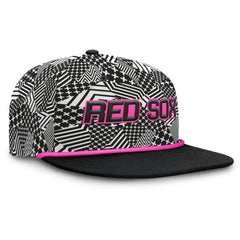 Boston Red Sox Let's Glow Moon Shot Snapback Hat - Black