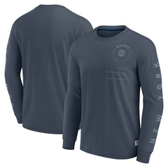 New York Knicks Elements Future Ground Tonal Info Long Sleeve T-Shirt - Blue | Fanatics outlet