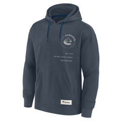 Vancouver Canucks Fanatics Future Ground Info Pullover Hoodie