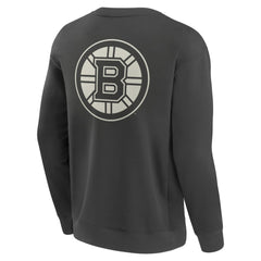 Boston Bruins Fanatics Elements Future Ground Lettering Pullover Sweatshirt