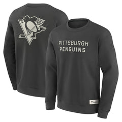 Pittsburgh Penguins Fanatics Elements Future Ground Lettering Pullover Sweatshirt