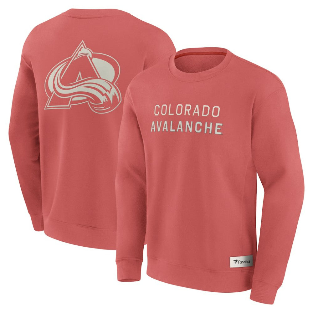 Colorado Avalanche Fanatics Elements Future Ground Lettering Pullover Sweatshirt