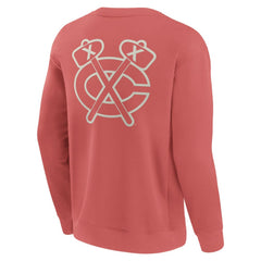 Chicago Blackhawks Fanatics Elements Future Ground Lettering Pullover Sweatshirt