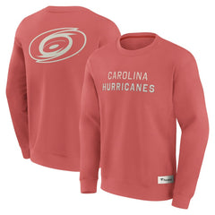Carolina Hurricanes Fanatics Elements Future Ground Lettering Pullover Sweatshirt