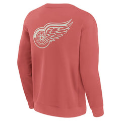 Detroit Red Wings Fanatics Elements Future Ground Lettering Pullover Sweatshirt