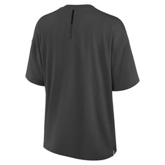 Pittsburgh Penguins Fanatics Women's Oversized Elements Raw Edge Future Ground T-Shirt