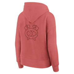 Chicago Blackhawks Fanatics Women's Elements Future Ground Subtle Tonal Pullover Hoodie