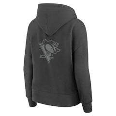 Pittsburgh Penguins Fanatics Women's Elements Future Ground Subtle Tonal Pullover Hoodie