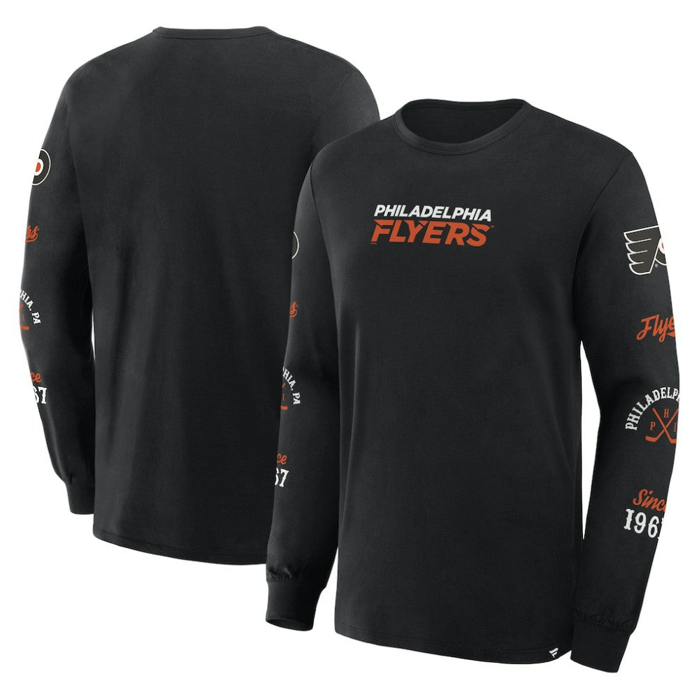 Philadelphia Flyers Fanatics Boxed In Legacy Long Sleeve T-Shirt