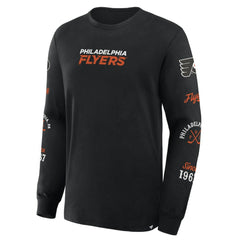 Philadelphia Flyers Fanatics Boxed In Legacy Long Sleeve T-Shirt