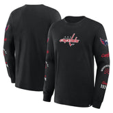 Washington Capitals Fanatics Boxed In Legacy Long Sleeve T-Shirt