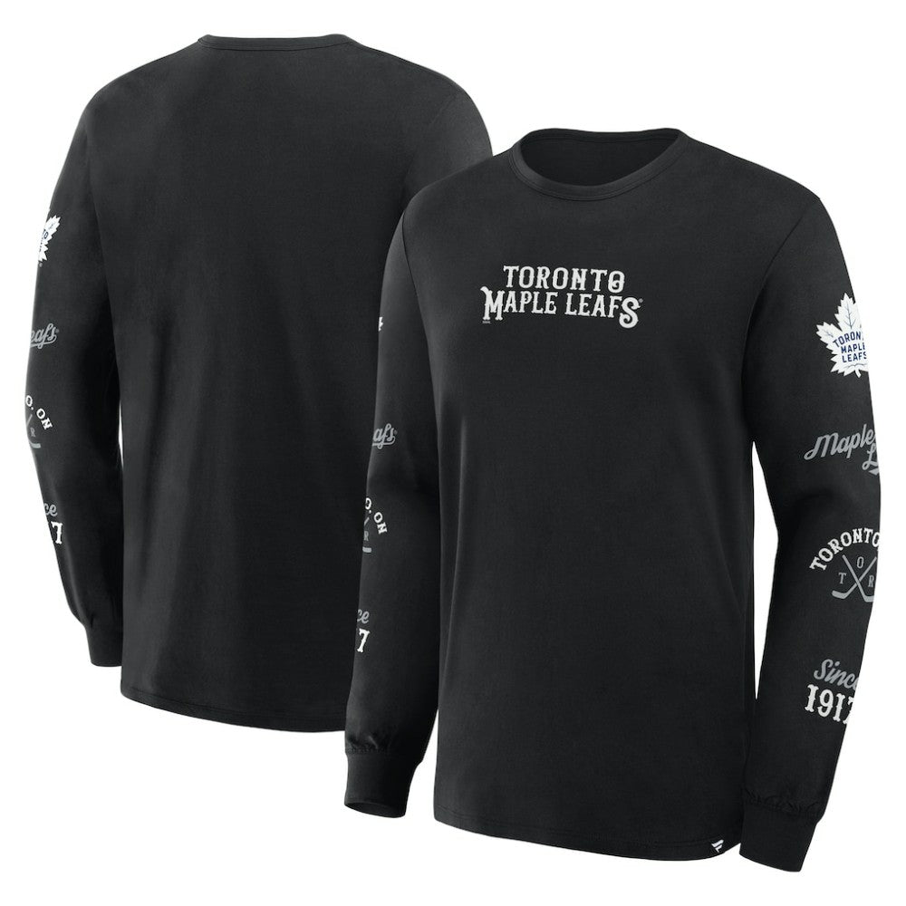 Toronto Maple Leafs Fanatics Boxed In Legacy Long Sleeve T-Shirt
