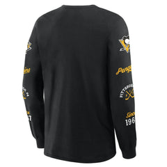 Pittsburgh Penguins Fanatics Boxed In Legacy Long Sleeve T-Shirt