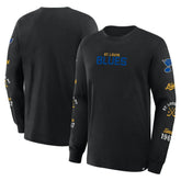 St. Louis Blues Fanatics Boxed In Legacy Long Sleeve T-Shirt