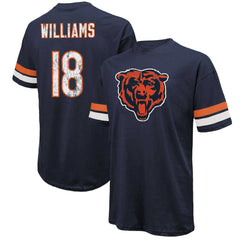 NFL Chicago Bears Caleb Williams Majestic Threads Name & Number Oversize Fit T-Shirt