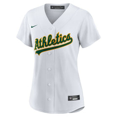 Zack Gelof Athletics Women's Home Replica Player Jersey - White | Nike