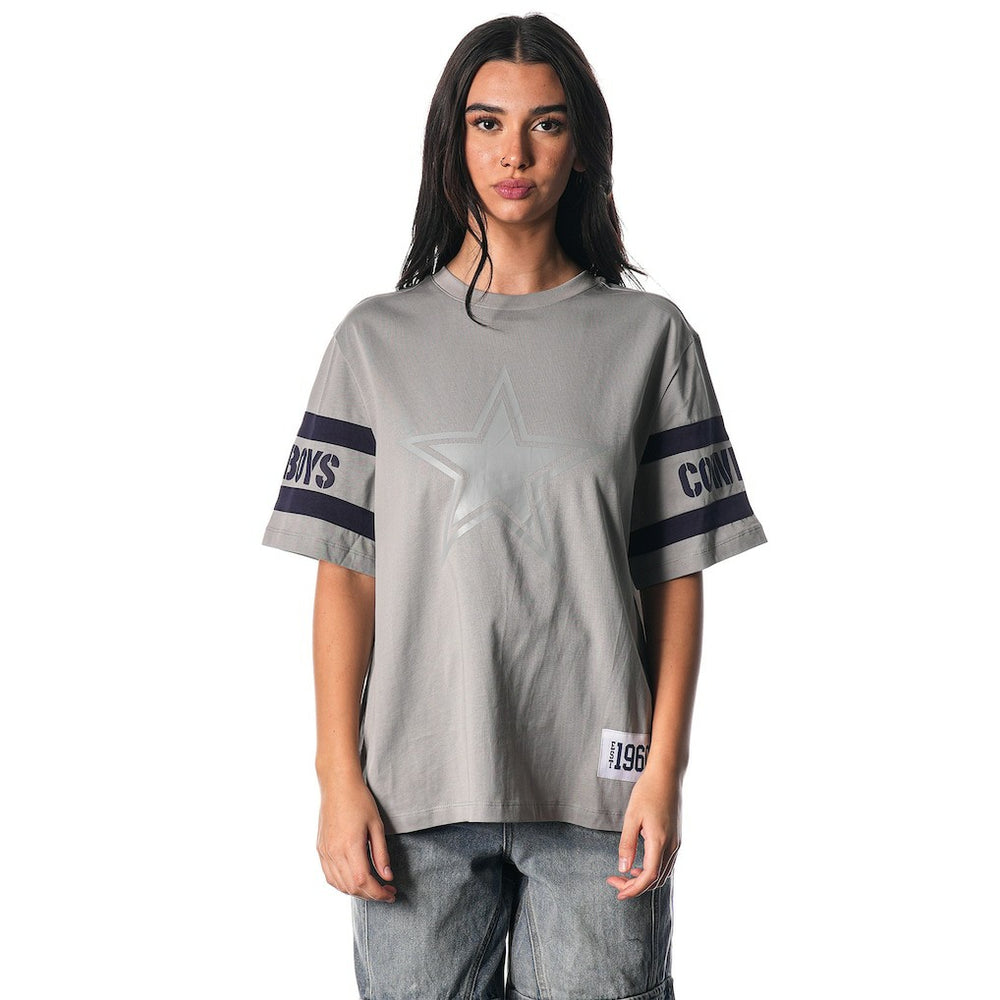 NFL Dallas Cowboys The Wild Collective Women's Drop Shoulder T-Shirt