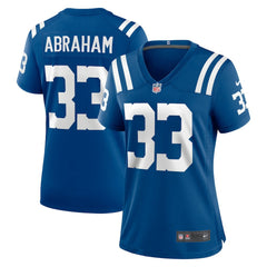 NFL Indianapolis Colts Micah Abraham Women's Game Jersey